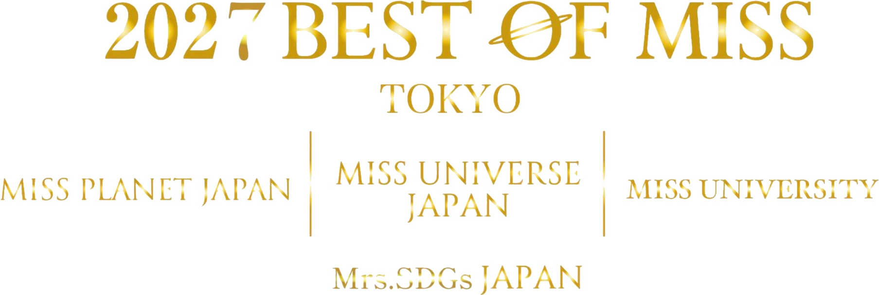 2027 BEST OF MISS TOKYO